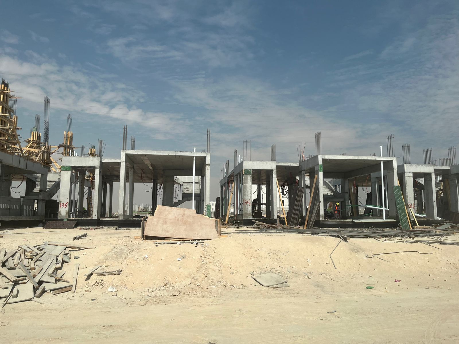 Construction of 5 residential villas for Emaar Gulf's Roshan project